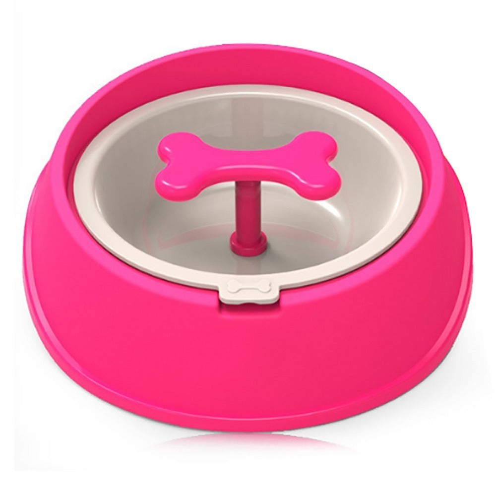 JMT-126730 Slow Feeder Bowl for Small Dogs - Anti-Choke Design to Extend Eating Time and Stimulate Interest