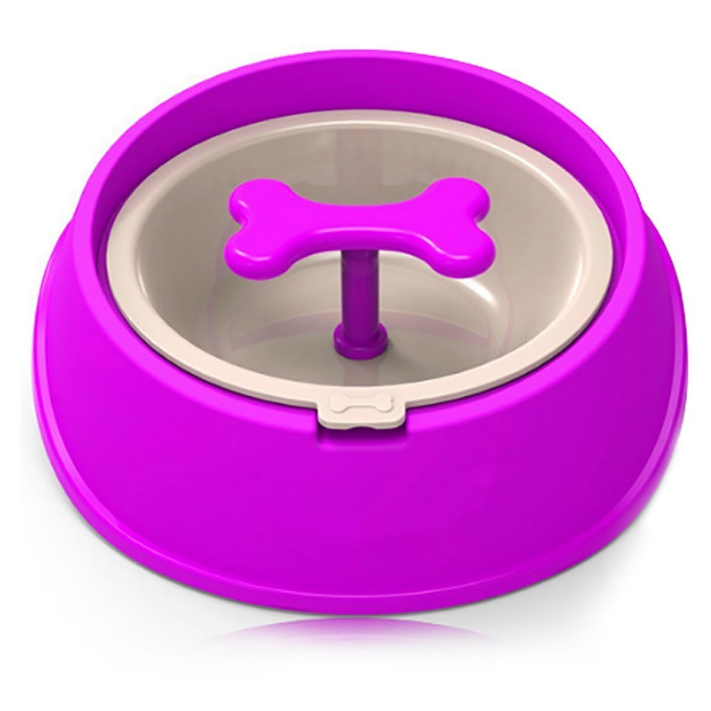 JMT-126730 Slow Feeder Bowl for Small Dogs - Anti-Choke Design to Extend Eating Time and Stimulate Interest