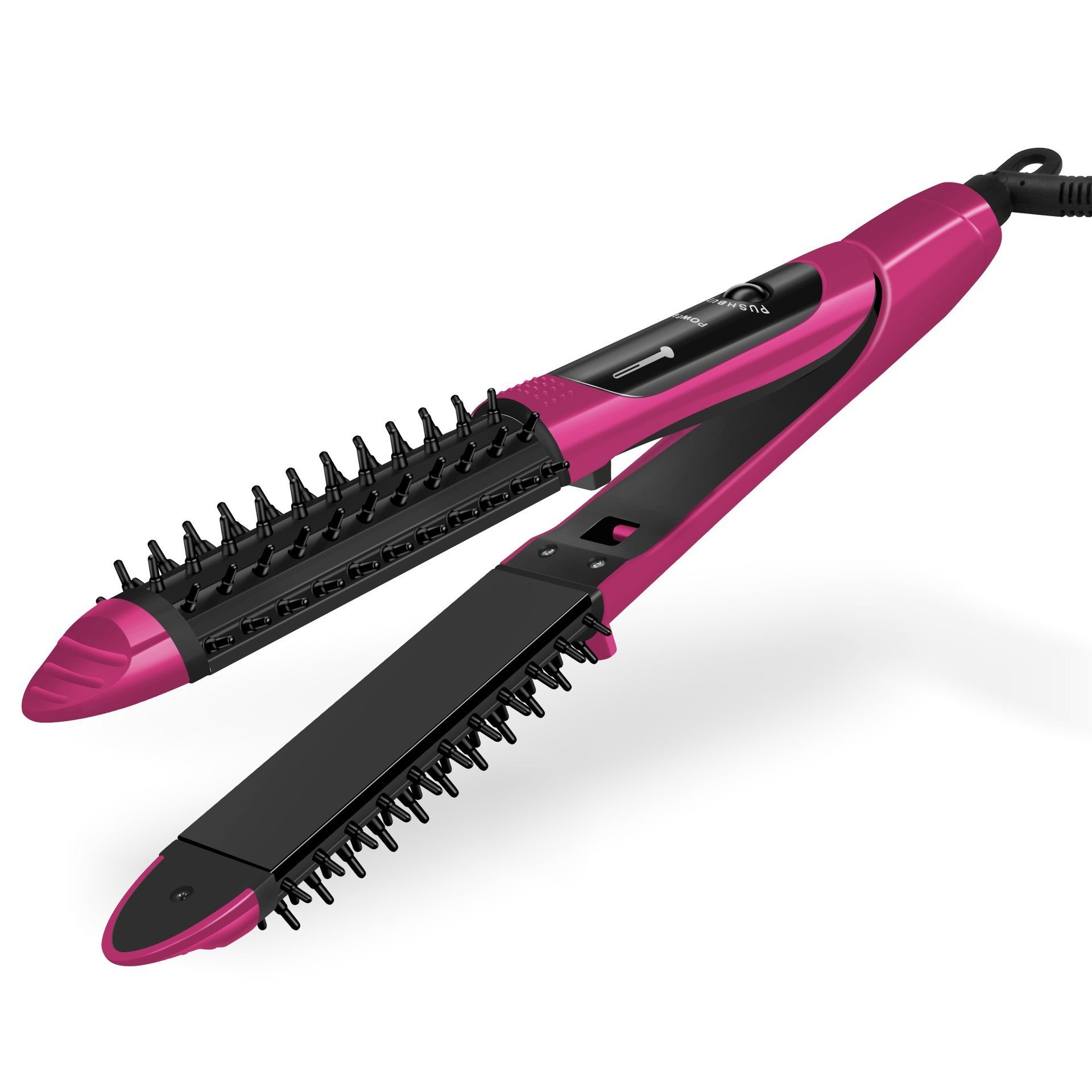 JMT-126858 Dual-Use Anti-Scalding Hair Styler with Adjustable Temperature Settings