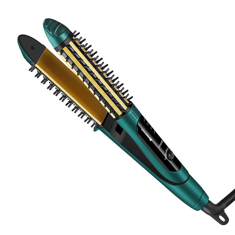 JMT-126858 Dual-Use Anti-Scalding Hair Styler with Adjustable Temperature Settings