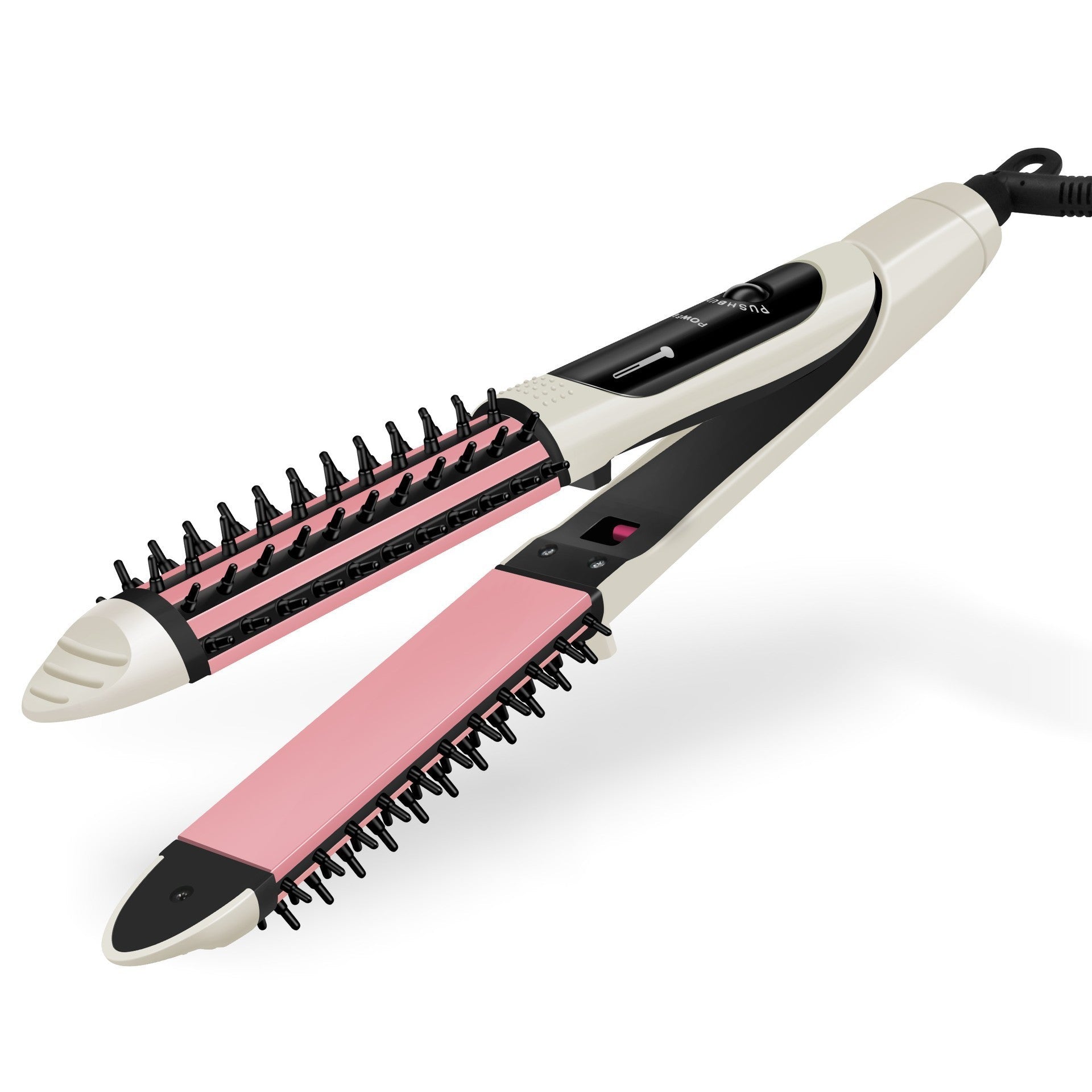 JMT-126858 Dual-Use Anti-Scalding Hair Styler with Adjustable Temperature Settings