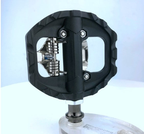 JMT-127242 Mountain Bike Dual-Lock Foot with Lock Plate for Enhanced Security