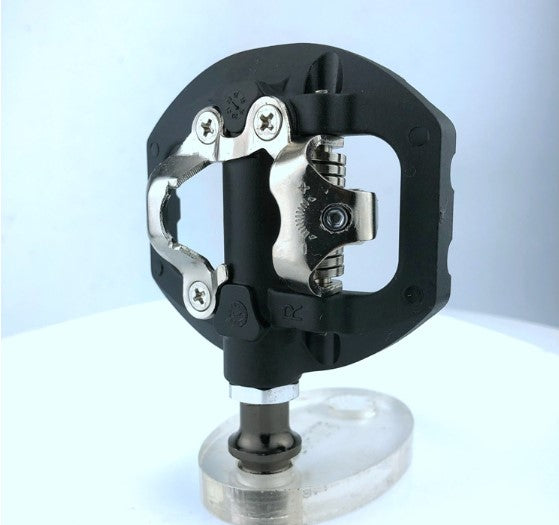 JMT-127242 Mountain Bike Dual-Lock Foot with Lock Plate for Enhanced Security