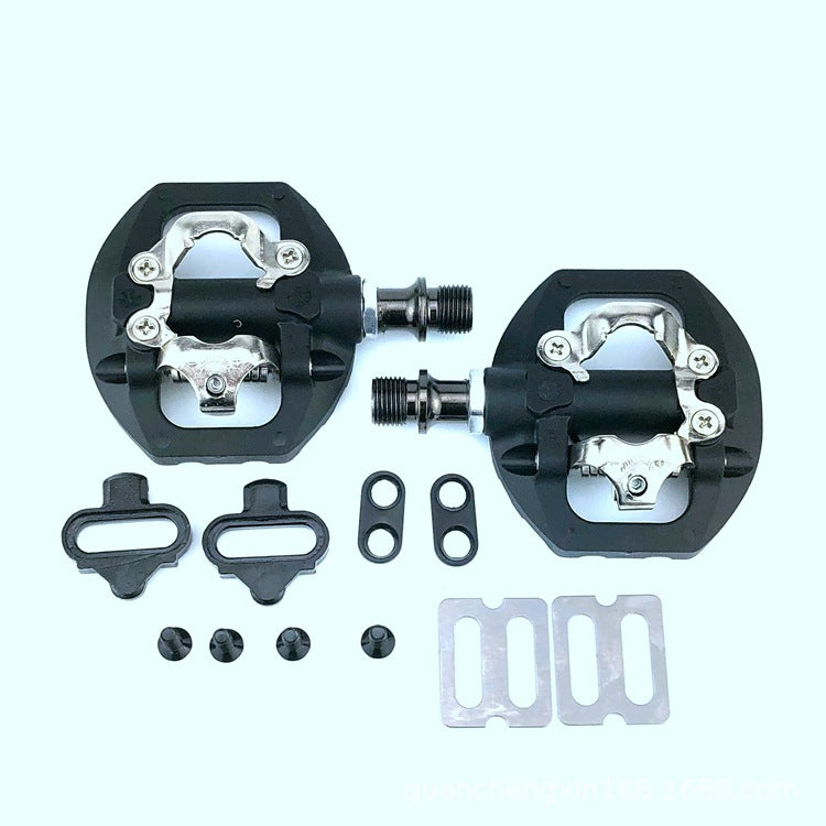 JMT-127242 Mountain Bike Dual-Lock Foot with Lock Plate for Enhanced Security