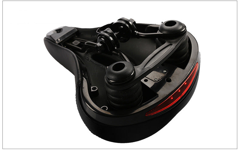 JMT-128074 Comfortable Bicycle Seat with Integrated LED Light for Safety and Visibility