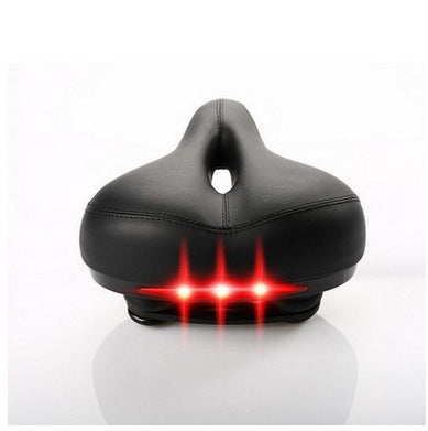 JMT-128074 Comfortable Bicycle Seat with Integrated LED Light for Safety and Visibility
