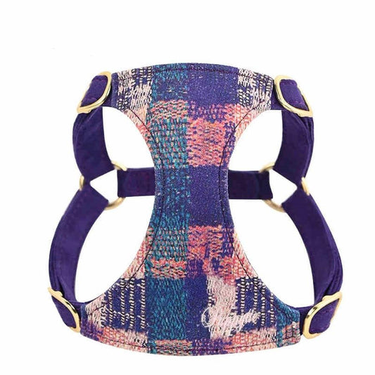JMT-128202 Dog Walking Harness with Rope Leash - Available in Dark Night Blue, Spring Pink, and Sunset Purple
