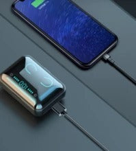 JMT-128202 Wireless Bluetooth Headset with Instant Connection and Ergonomic Design for Ultimate Comfort and Charging Capability