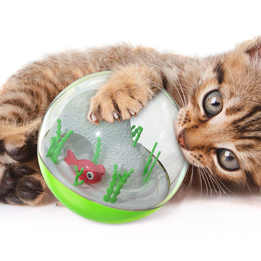 JMT-129162 Electric Fish Tumbler Cat Toy - Durable and Easy-to-Use Interactive Pet Plaything