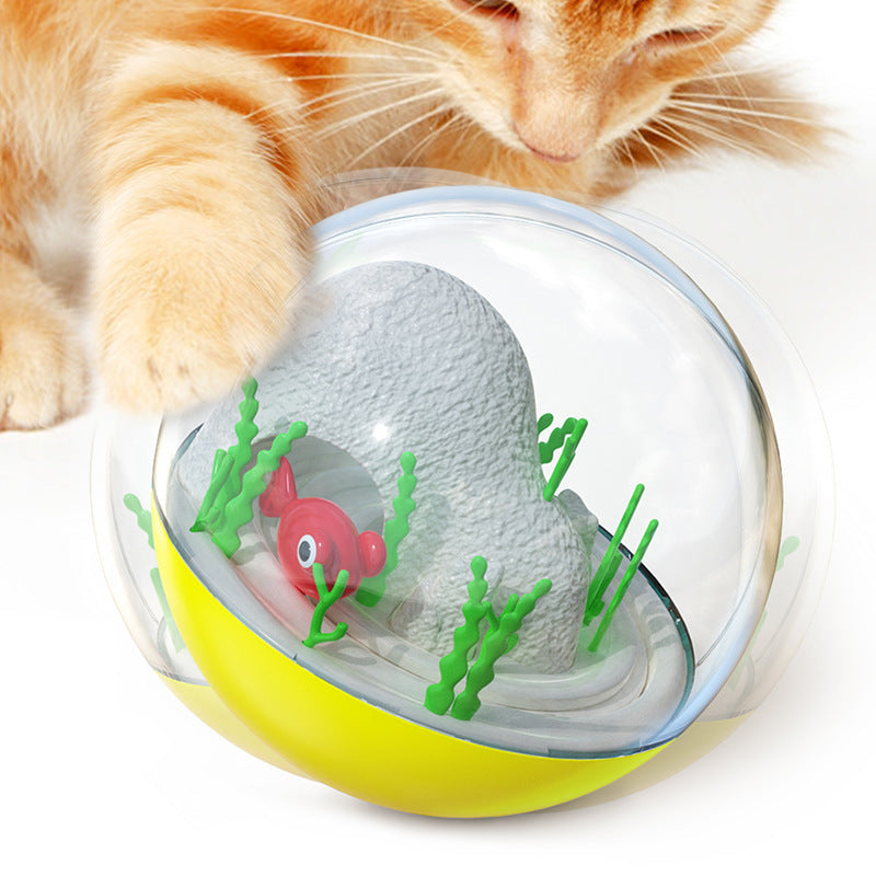 JMT-129162 Electric Fish Tumbler Cat Toy - Durable and Easy-to-Use Interactive Pet Plaything