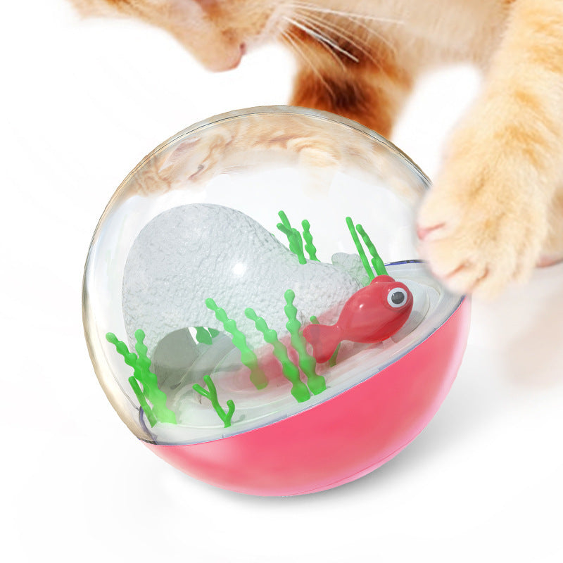 JMT-129162 Electric Fish Tumbler Cat Toy - Durable and Easy-to-Use Interactive Pet Plaything
