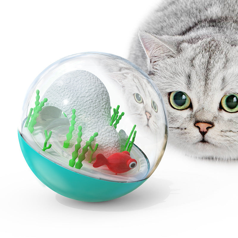 JMT-129162 Electric Fish Tumbler Cat Toy - Durable and Easy-to-Use Interactive Pet Plaything