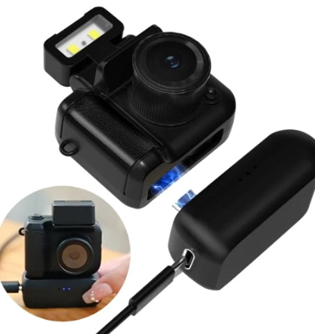 JMT-129930 Compact HD Digital Camera for Students - Portable Retro Design for Vlogging and Travel