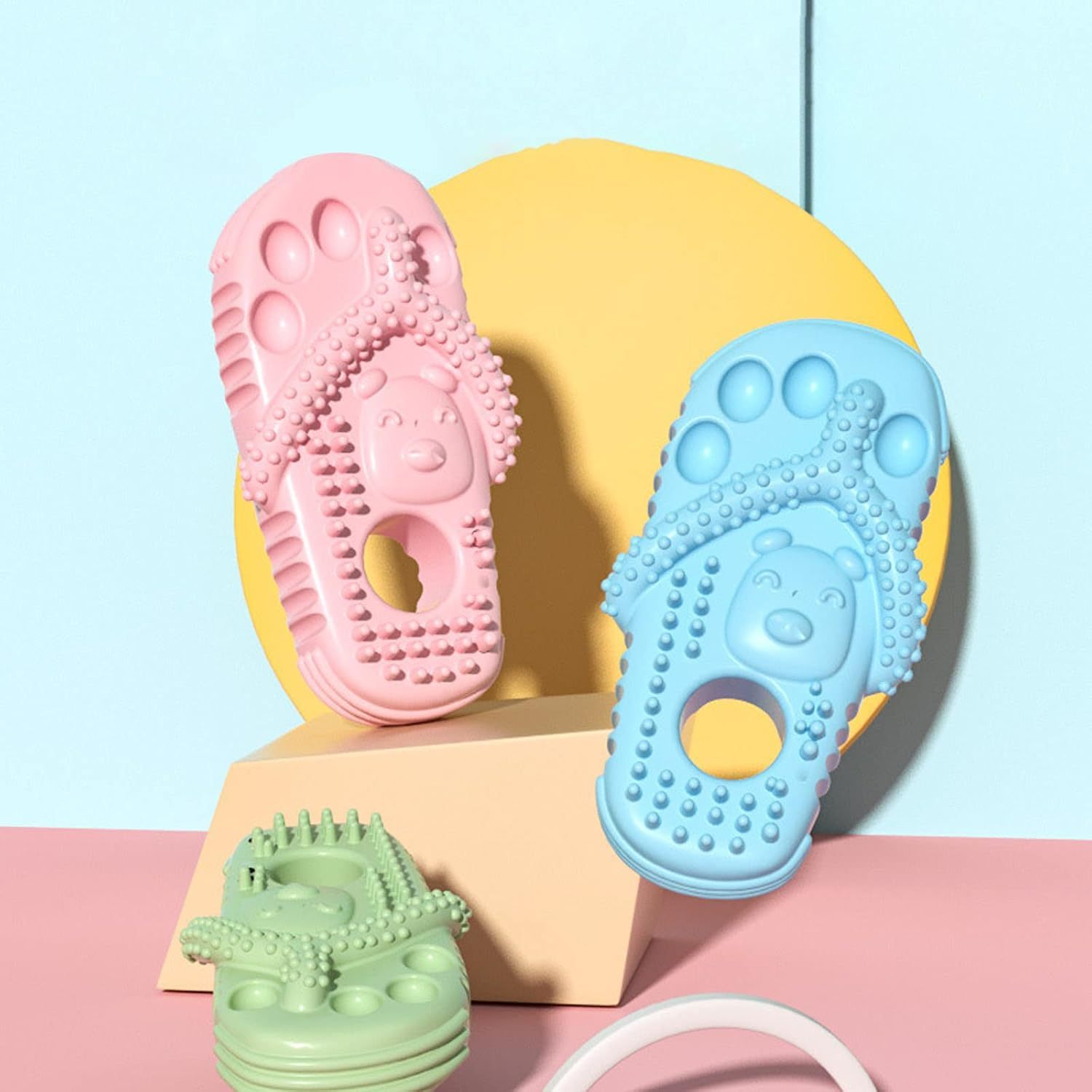 JMT-129994 Durable Chew Toy for Small Dogs - Dental Training Toy for Puppies and Active Dogs, Reduces Plaque and Promotes Healthy Teeth