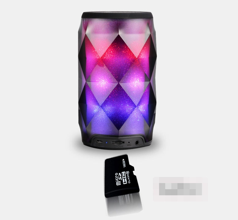 JMT-130186 Crystal Coke Can Shaped Bluetooth Speaker Lantern with Touch Control and Starry Sky Lighting Effect