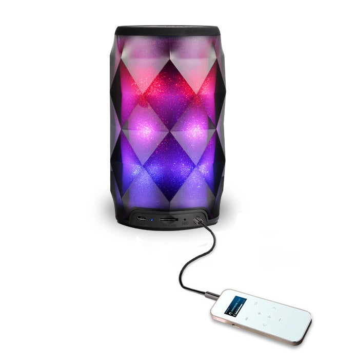 JMT-130186 Crystal Coke Can Shaped Bluetooth Speaker Lantern with Touch Control and Starry Sky Lighting Effect