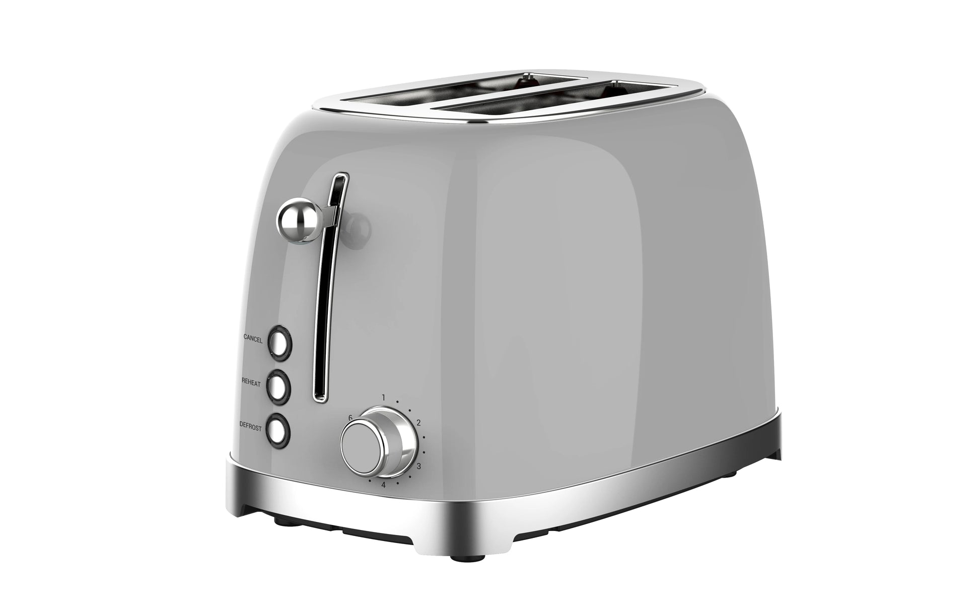 JMT-130826 Stainless Steel Toaster with Custom Logo and Cover, 1-6 Browning Levels for Kitchen Use