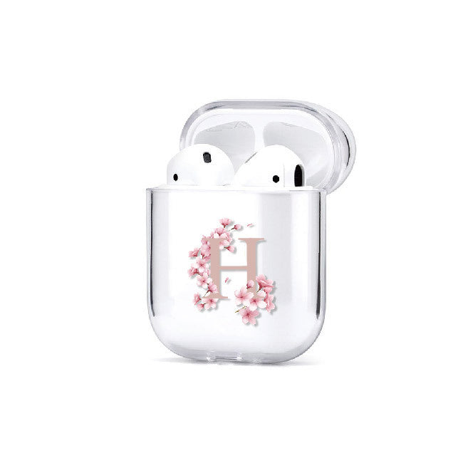 JMT-130826 Transparent Hard Shell Case for AirPods and AirPods Pro - Durable PC Material, Cartoon Design, Fits First, Second, and Third Generations