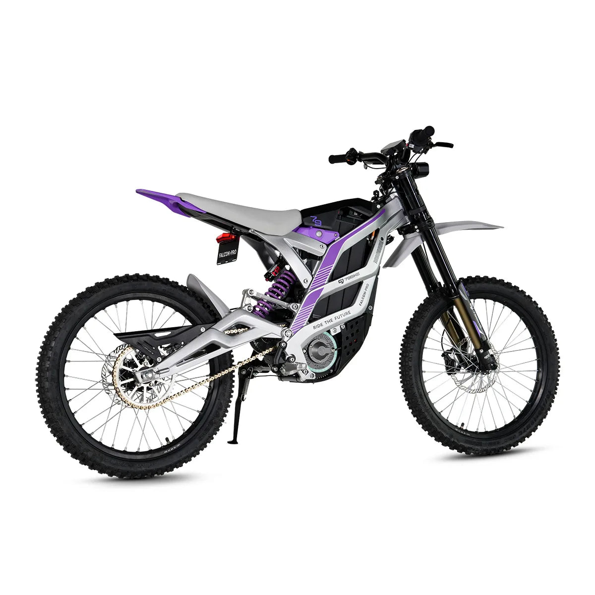 JMT-131082 79 Electric Dirt Bike - 72V 10000W Mid Motor Mountain Bike , Top Speed 27.9 mph