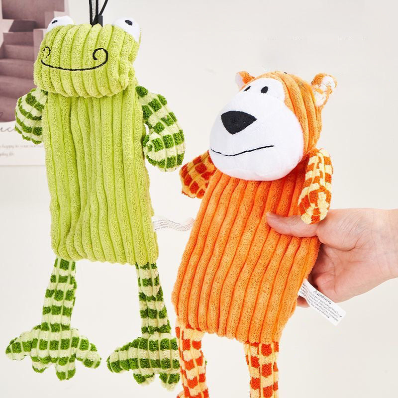 JMT-131146 Durable Squeaker Plush Toy for Dogs – Ideal for Aggressive Chewers and Teeth Grinding