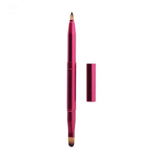 JMT-131594 Multifunctional Eye Shadow and Lip Glaze Brush with Telescopic Aluminum Handle
