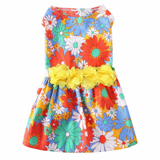 JMT-131786 Simple Print Skirt for Dogs in Various Colors and Sizes