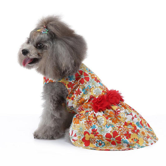 JMT-131786 Simple Print Skirt for Dogs in Various Colors and Sizes