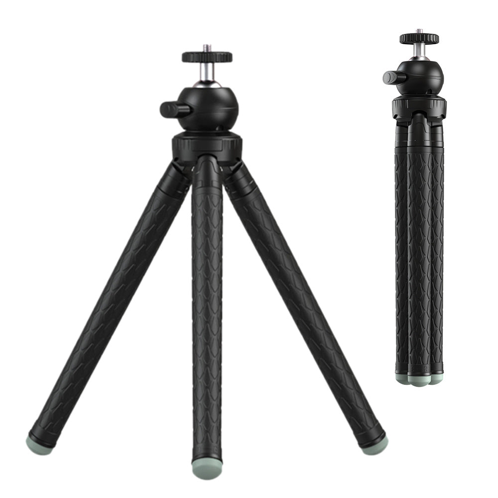JMT-132170 Adjustable Tripod for iPhone with 7 Sections, High Elastic Rubber, 110CM Max Height, Anti-Skid Design