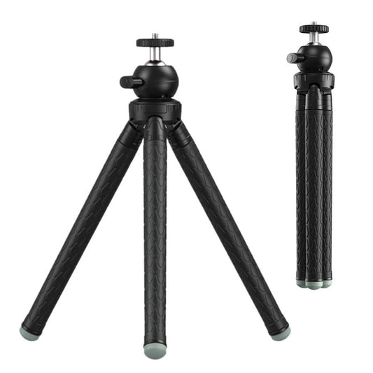 JMT-132170 Adjustable Tripod for iPhone with 7 Sections, High Elastic Rubber, 110CM Max Height, Anti-Skid Design