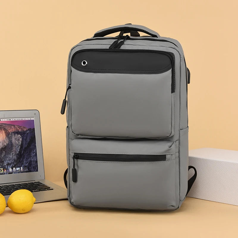 JMT-132490 15.6 Inch Portable Waterproof Laptop Backpack for Men with Oxford Material