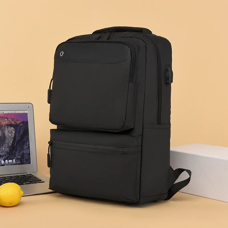 JMT-132490 15.6 Inch Portable Waterproof Laptop Backpack for Men with Oxford Material