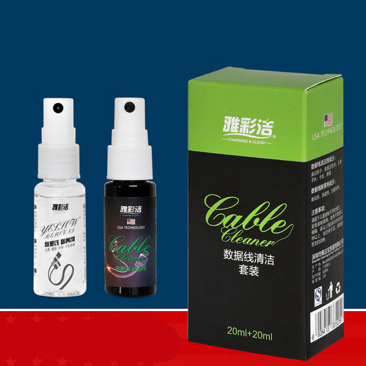 JMT-132490 Digital Product Data Line Cleaner - 20ml, Non-Corrosive Cleaning Solution for Cables and Screens