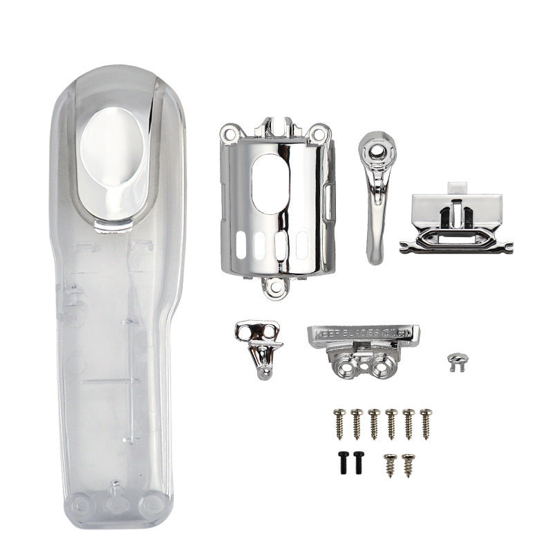 JMT-132554 Transparent Hair Clipper Shell Accessories Set in Various Colors