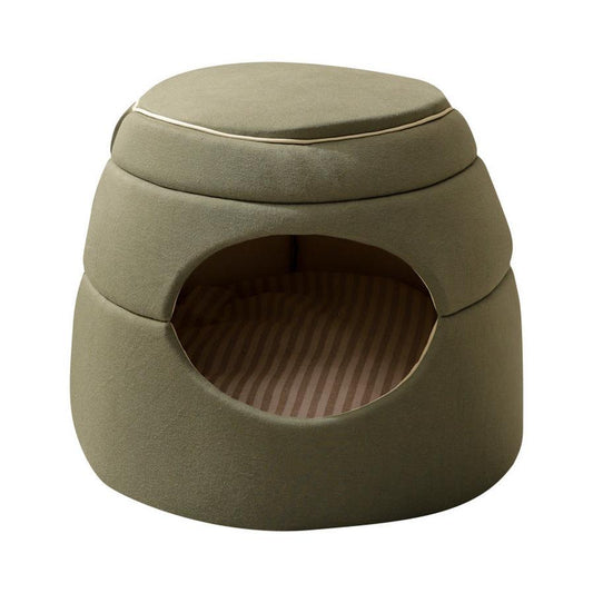 JMT-132618 Multi-Functional Dog and Cat Kennel for All Seasons - Tree Hole Design, Warm and Cozy, Size 45x33x37 cm