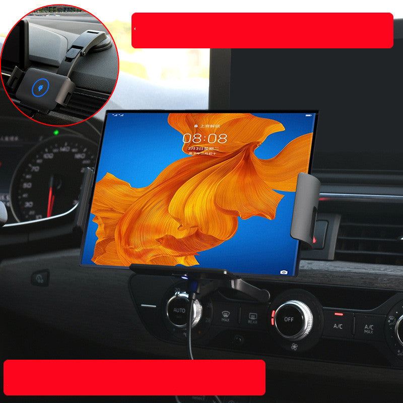 JMT-133002 Universal Clip-on Wireless Car Charger Bracket for Tablets and Smartphones