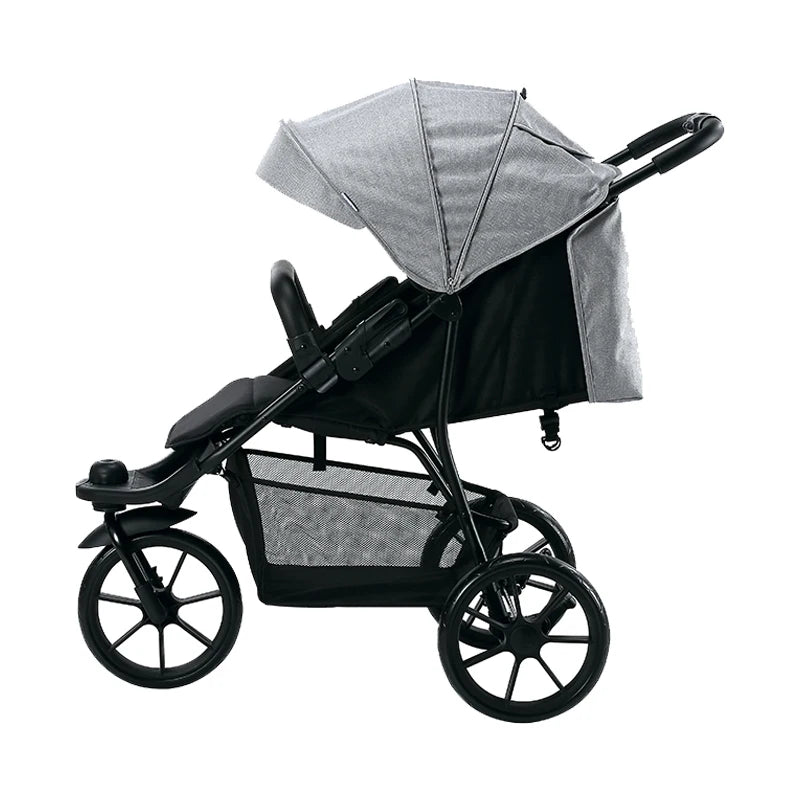 JMT-133322 Luxury Three-Wheel Portable Baby Jogger Stroller for Toddlers and Kids