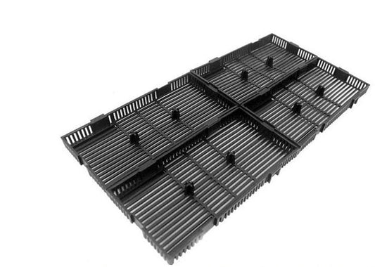 JMT-133642 Air Filtration Plate for Fish Tanks - Bottom Filter with Splicing Capability, Non-Woven Fabric, 14*7*31cm