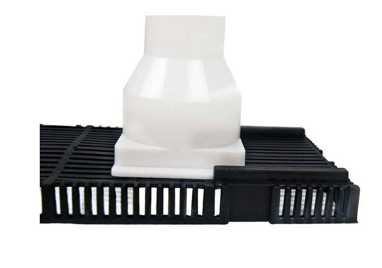 JMT-133642 Air Filtration Plate for Fish Tanks - Bottom Filter with Splicing Capability, Non-Woven Fabric, 14*7*31cm