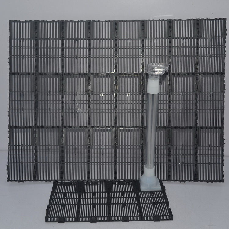 JMT-133642 Air Filtration Plate for Fish Tanks - Bottom Filter with Splicing Capability, Non-Woven Fabric, 14*7*31cm