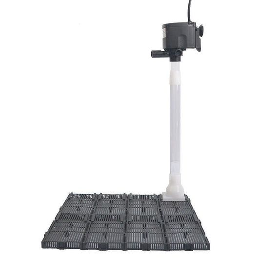 JMT-133642 Air Filtration Plate for Fish Tanks - Bottom Filter with Splicing Capability, Non-Woven Fabric, 14*7*31cm