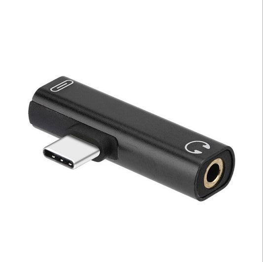 JMT-133642 Type-C Dual Function Audio Adapter for Charging and Listening