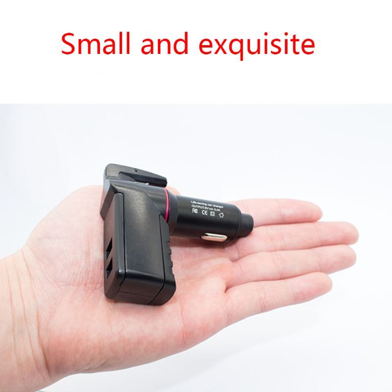 JMT-134154 Emergency Escape Tool for Cars - Fireproof, Compact Window Breaker and Seatbelt Cutter