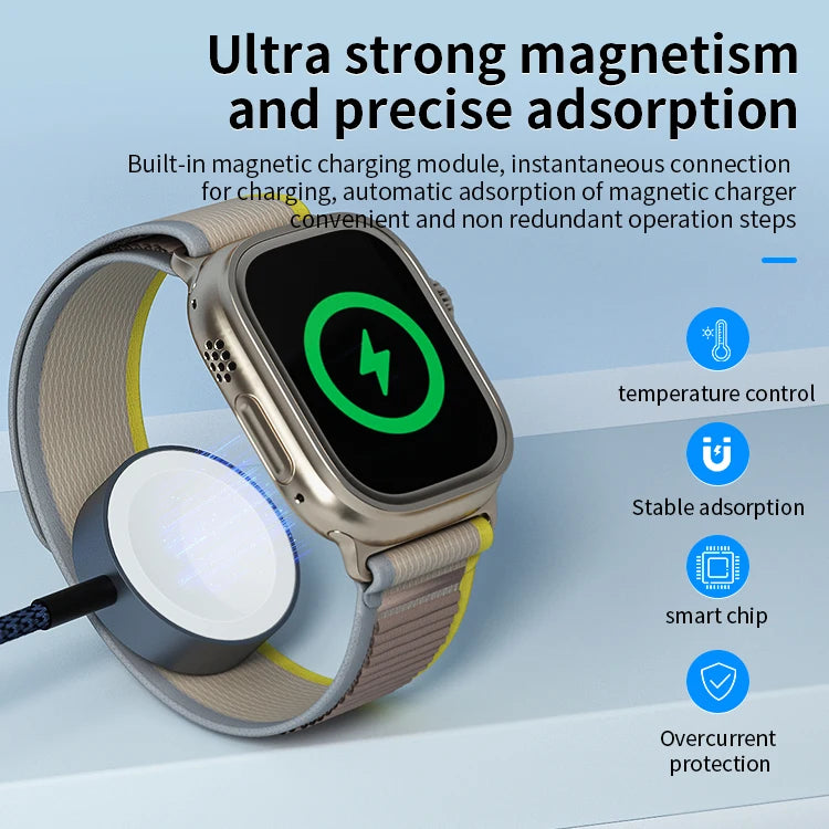 JMT-134282 Magnetic Wireless Charging Cable for Apple Watch - USB Qi Charger