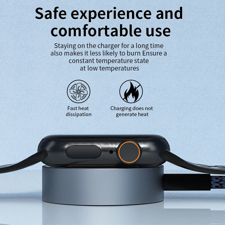JMT-134282 Magnetic Wireless Charging Cable for Apple Watch - USB Qi Charger