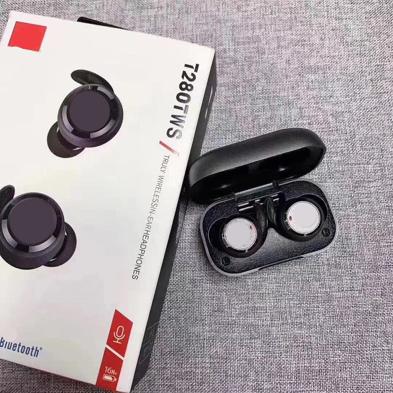 JMT-134282 True Wireless Bluetooth Headset with Mini Charging Case and Call Function