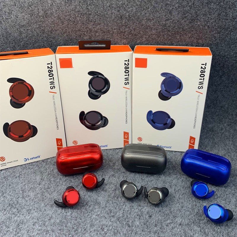 JMT-134282 True Wireless Bluetooth Headset with Mini Charging Case and Call Function