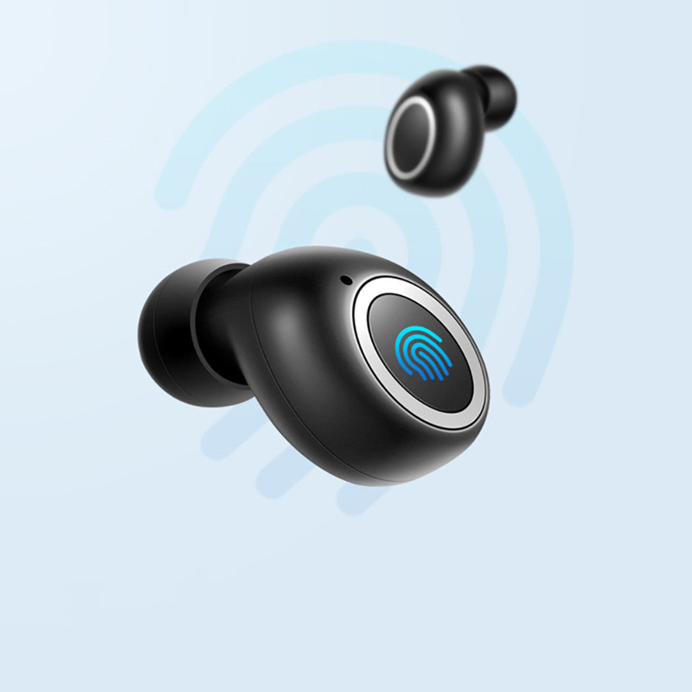 JMT-134602 Wireless Mini Bluetooth Headset - Stereo Earplug Style - 10m Transmission Range - Available in Black, White, Gold, Rose Gold, Blue