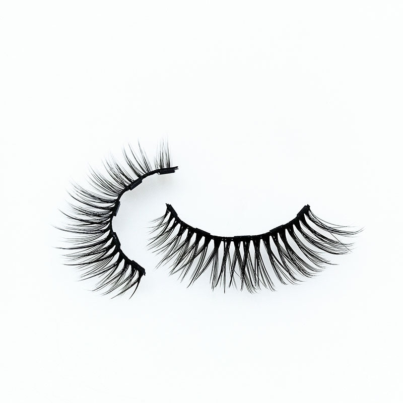 JMT-134730 Double Magnetic Liquid Eyeliner and Five Pairs of Handmade False Eyelashes Set