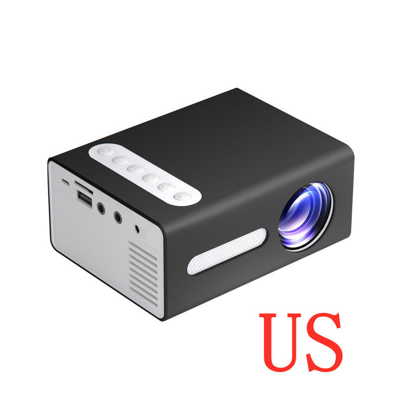 JMT-134794 Compact 1080P Mini Projector for Home Office with LED Technology and Various Input Ports