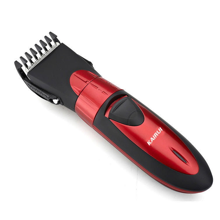JMT-134858 Professional Rechargeable Electric Hair Clipper with Titanium Alloy Blade and Waterproof Design - Model HC-001